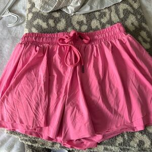 Pink butter fly shorts from Amazon
